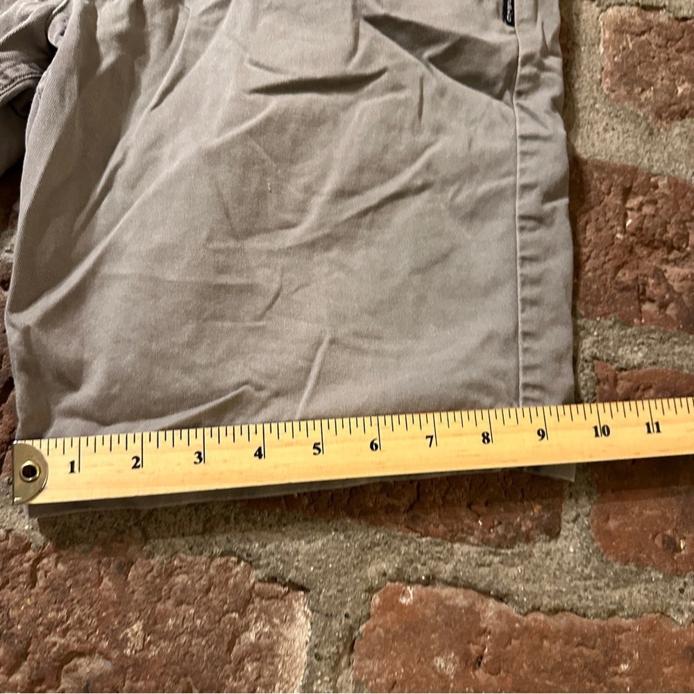 O'Neill Men's Tan Standard Fit Size 32 Flat Front Shorts Pockets - Picture 8 of 16